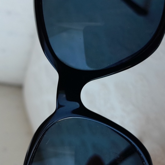 Chanel Camellia Black Sunglasses White Flowers! - Picture 11 of 16